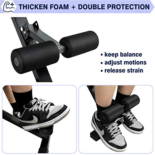 KLL Weight Bench Adjustable, Workout Bench for Home Gym, Strength Training Benches for Full Body Workout, Multi-Purpose Foldable Incline Decline Bench [2020 Upgraded Version]