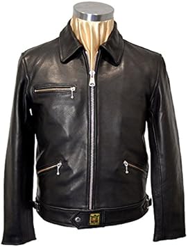 1950s style leather jacket