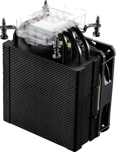Image of MSI MAG COREFROZR AA13 - ARGB CPU Air Cooler - LGA 1700 /1851 / AM5 /AM4 Compatible - 120mm ARGB PWM Fan - Direct Touch Heat-Pipes - Pre-Applied Thermal Paste - Black