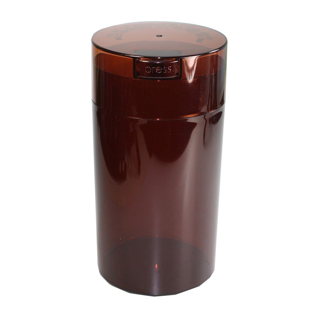 Tightpac Coffee Tint Tightvac 1.3L Airtight Vacuum Container (12 Oz) – Smell Proof Food Storage – Bpa-Free (Coffee Tint)