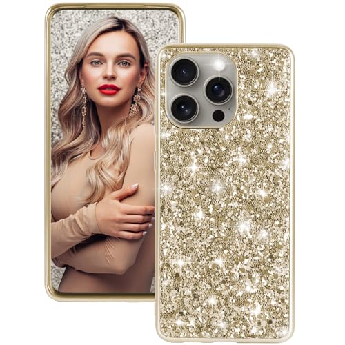 Coque iPhone 16 Pro paillettes pour briller en soirée avec style