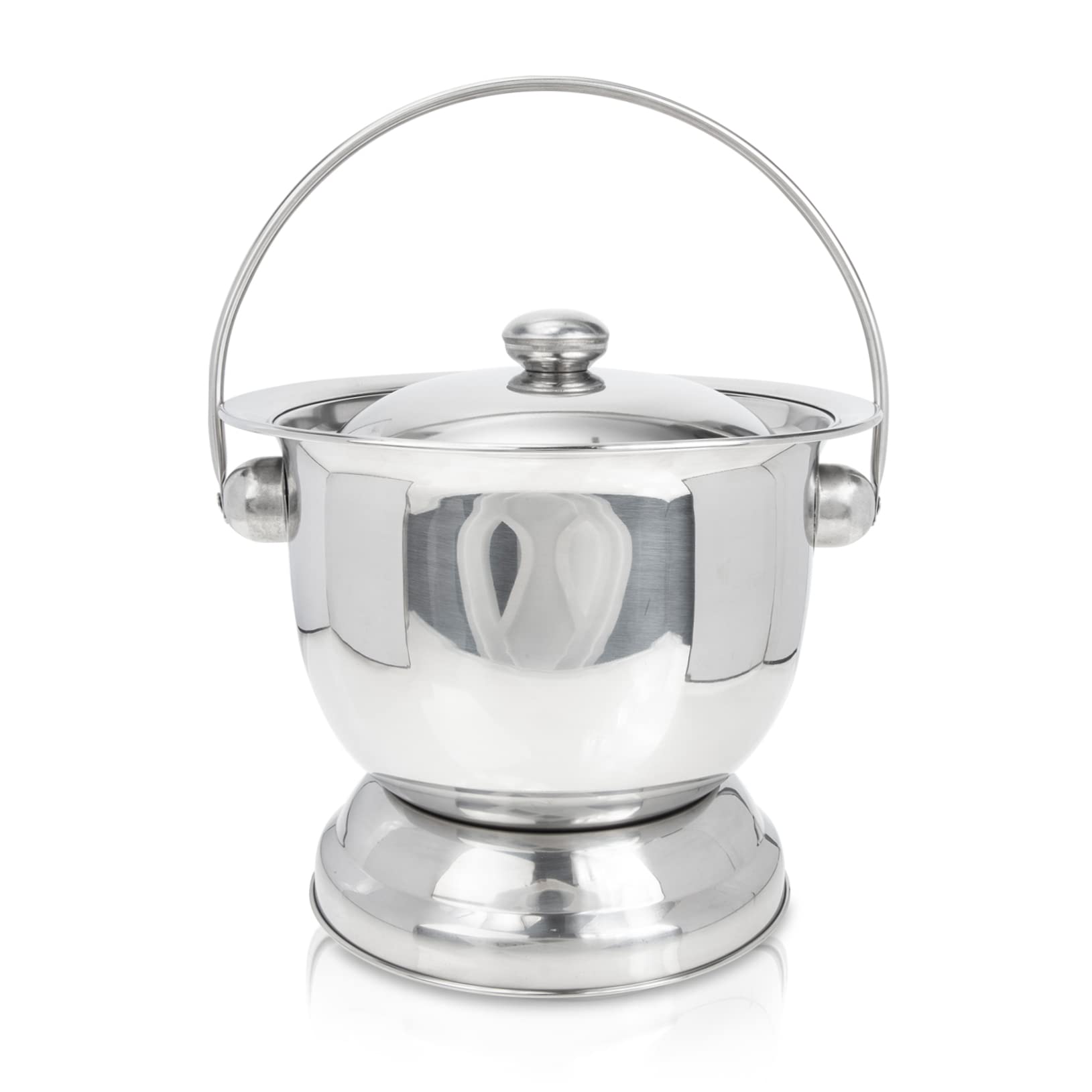 BCOATH Stainless Steel Urinal Children Urinal Lid Portable Urine Pot Bedpan for Pregnant Women