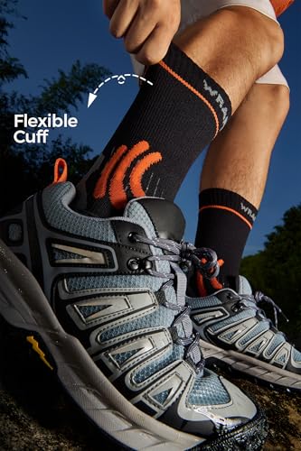 Waterproof Socks for Men, Waterproof Hiking Socks with Breathable Cushion Running, Hiking, Water Sports3