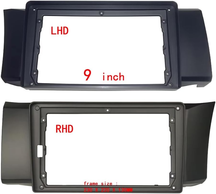 9inch 2DIN Installation Dash Kit fits for Toyota GT 86 Subaru BRZ 2012-2020 LHD Aftermarket Android Car Radio Stereo Mounting Fascia Panel