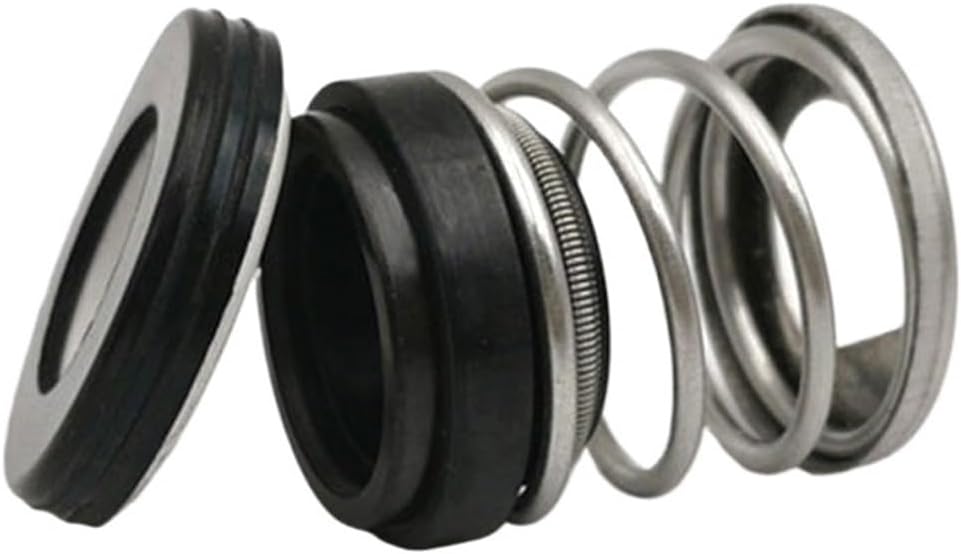 5Pcs 156-15mm Single Spring Seal Replace To Mechanical Seals Type 156 Shaft Size 15mm With Material CAR/CER/NBR