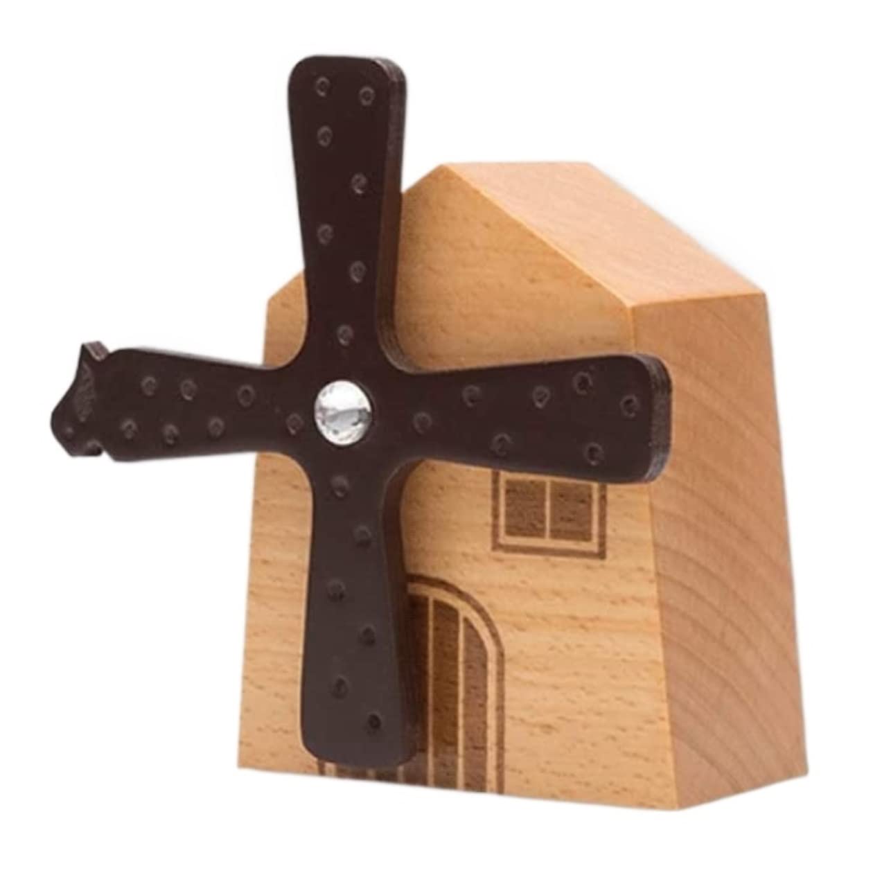 Carillon Decorazioni Carillon in Legno Creative Fun Animal Carillon Meccanico Classico per Il Compleanno di Natale Carillon Battesimo (Color : B, Size : As Shown)
