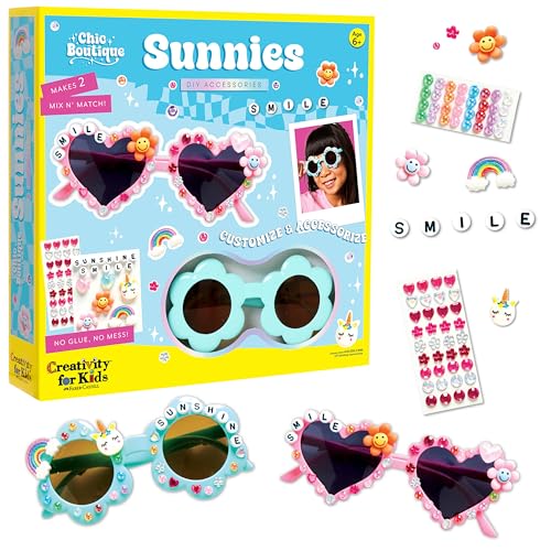 Loisirs créatifs pour filles : Kit Chic Boutique Sunnies Creativity for Kids dès 6 ans
