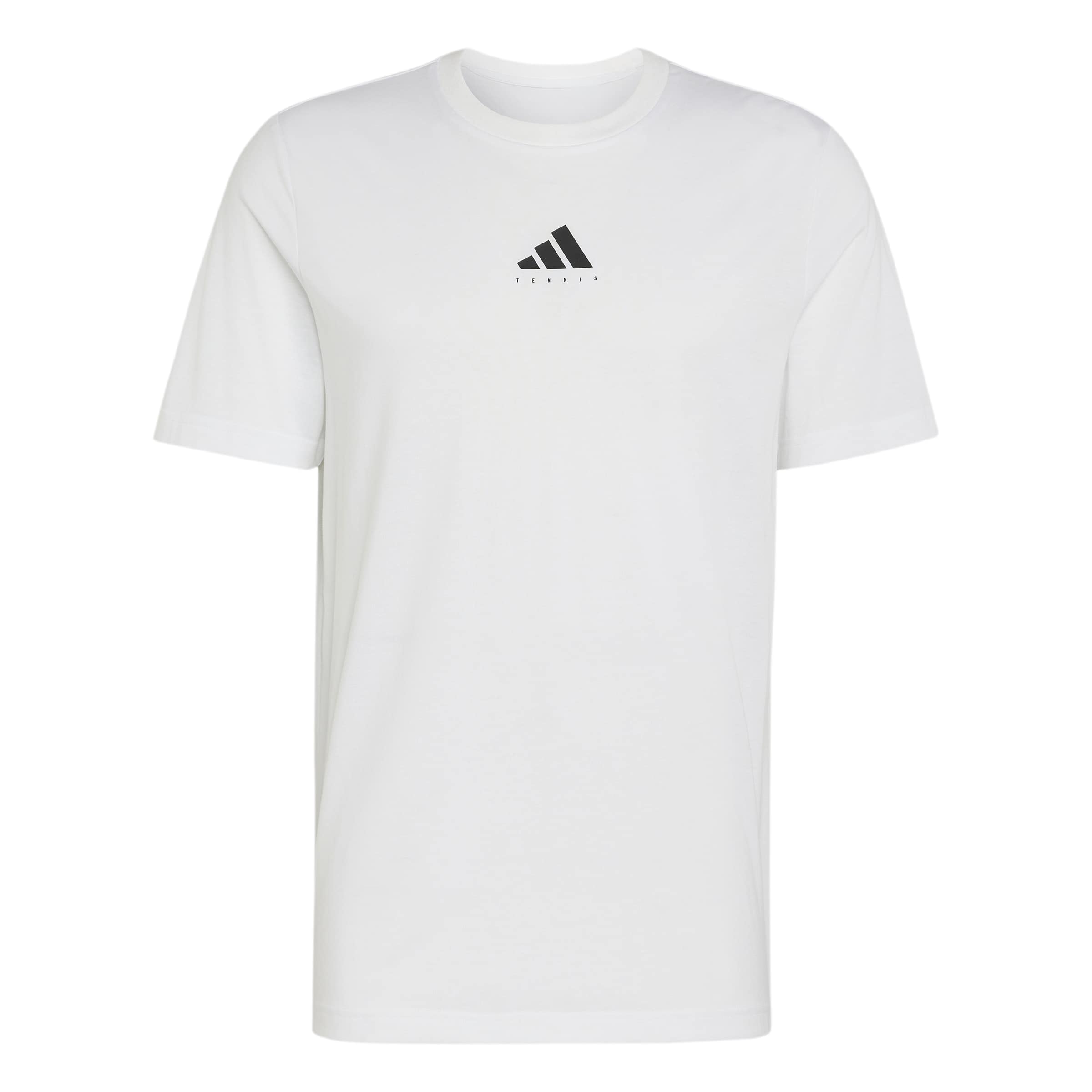 adidas Men's Tennis Category Graphic Shirt, White/Black, XXL