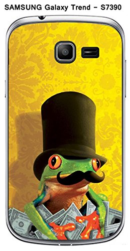 Onozo Coque Grenouille Moustache pour Samsung Galaxy Trend - S7390