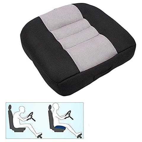 Car Booster Seat Cushion for Heightening and Comfort Cover