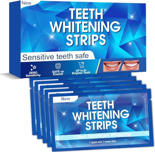 tiras blanqueadoras dientes blanqueador dental - 14 Sesiones blanqueamiento dental 28 Tiras...