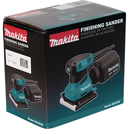 Makita BO4556 2 Amp Finishing Sander, Teal