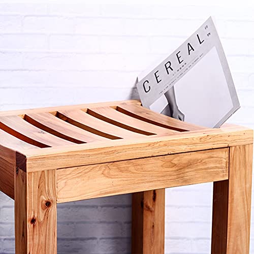Banc de douche en bois de haute qualité pour assise de douche intérieure robuste