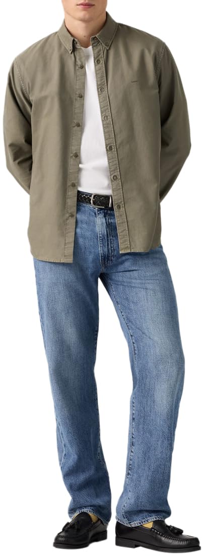 Levi's Men's Timeless Blues Ltwt 555 Relaxed Straight Timeless Blues Ltw