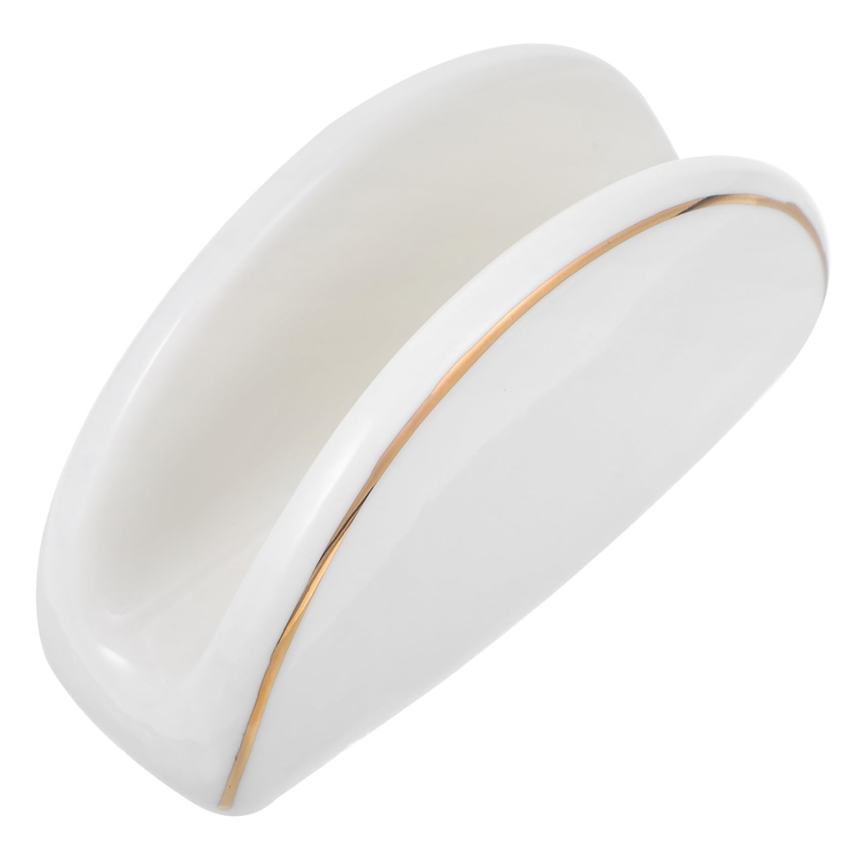Cabilock Dispensador De Servilletas De Cerámica Elegante De 3 Piezas Soporte Moderno Para Pañuelos Y Servilletas.