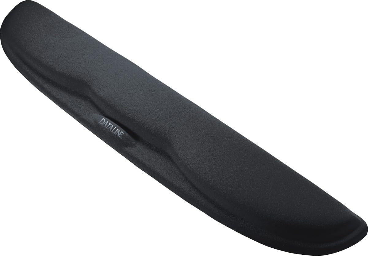 Esselte 67109 Repose-poignet en gel pour clavier Noir