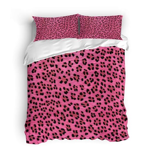 Bettwäsche Elegant & Bettwäsche Animal Print – 135x200cm mit 2...