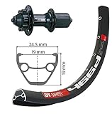 Felgenbreite: 19 mm (innen) XLC DT Swiss D466 Hinterrad 29\