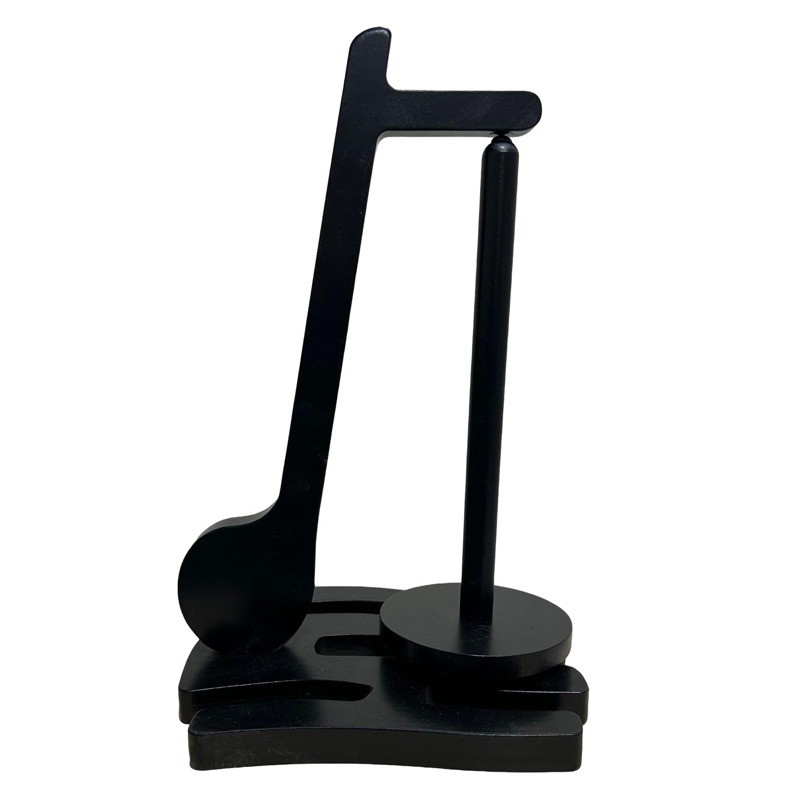 HZGFNBZ Musical Note Yarn Holder Wood Rotating Dispenser Thread Spool for Knitting Crocheting Rotating Spool Rack