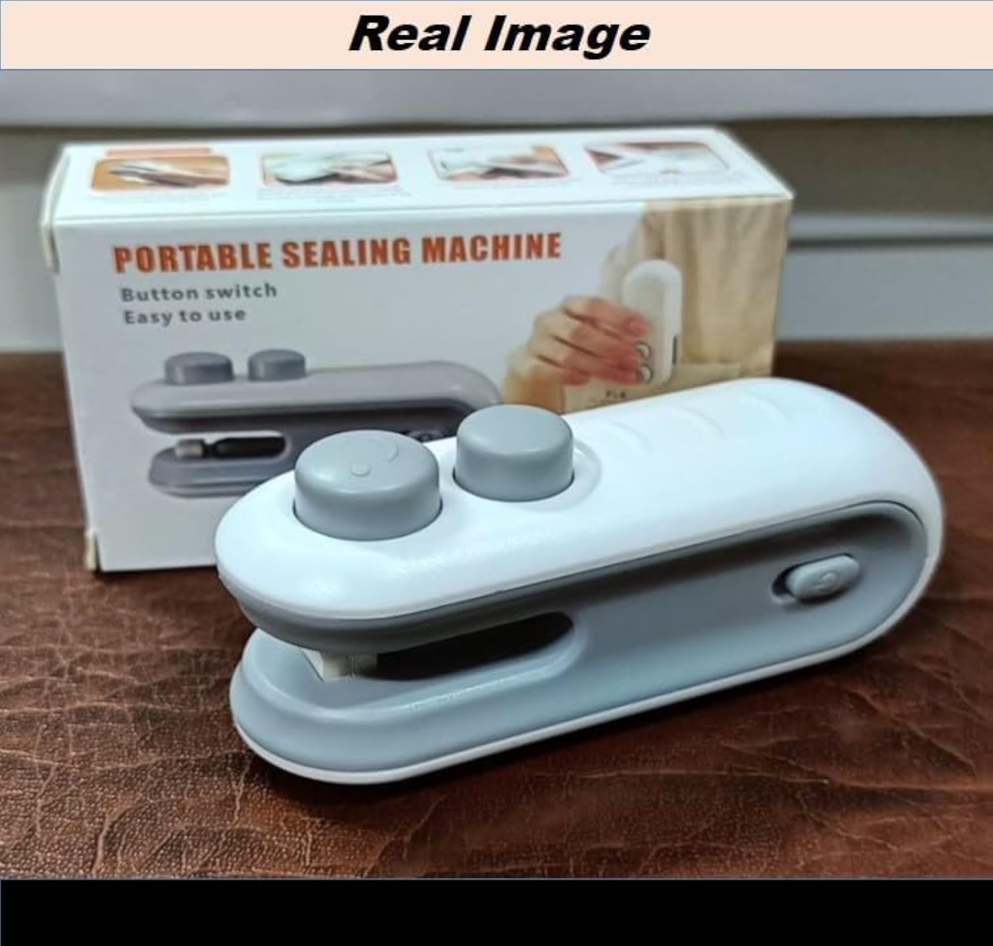 Portable Mini Heat Sealer Machine, USB Rechargeable Bag Sealing Device