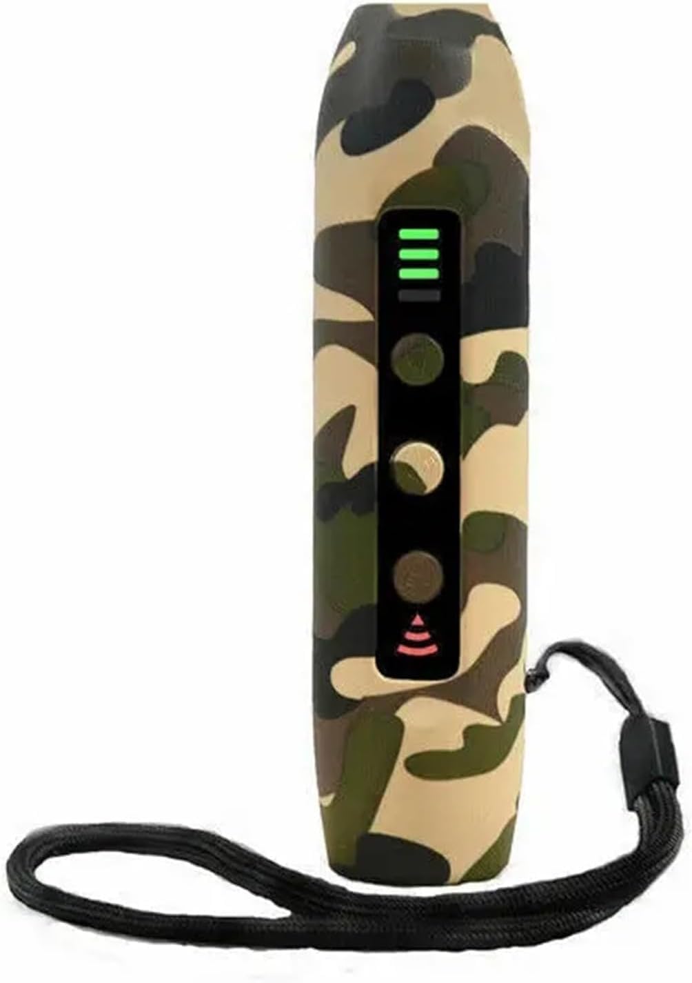 Dispositivo ultrasónico antiladridos for Exteriores, con Control automático de ladridos for Perros, 3 Niveles sensibilidad y frecuencia(Natural)