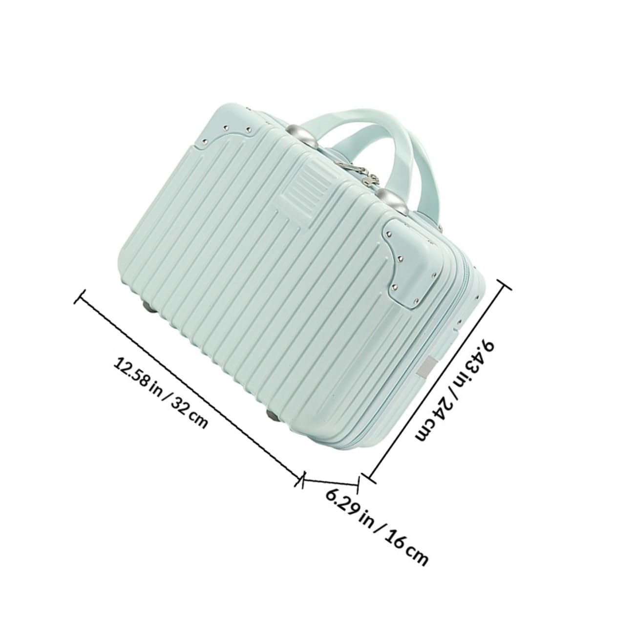 Cofanetto per Cosmetici Organizer da Viaggio Capiente in Abs e PC