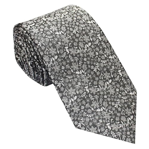 Image of TIE STUDIO Men's Necktie Pocket Square & Cufflink Set | Standard | Jacquard Fabric | Superior Stitching |