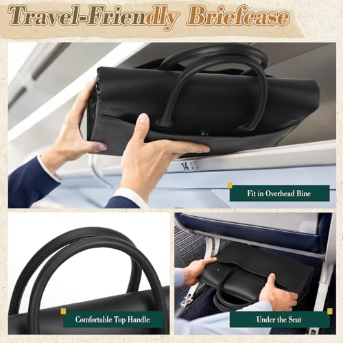 Bolso mensajero para portátil de 15.3 pulgadas negro miniatura 5