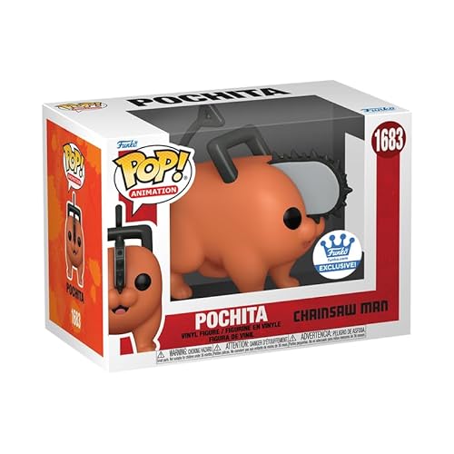 Funko Pop! Animation: Chainsaw Man Exclusive Pochita Vinyl Figure, 3.75 inches