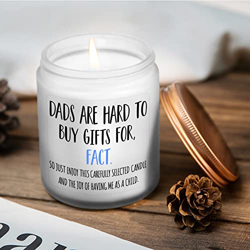 Birthday Gifts For Dad From Daughter, Son - Retirement Gifts For Dad, Christmas Gifts Who Have Everything For Dad, Husband, Men Best Father Day Gifts - Smoke Vanilla Scented Candles #TOP3