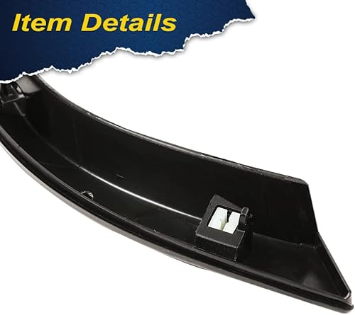 Miniatura 9 de CROSSDESIGN Moldura de campana de rejilla compatible con Mini Cooper R55 R56 R58 R59 2007 2008 2009 2010 2011 2012 2013 2014 2015 Negro