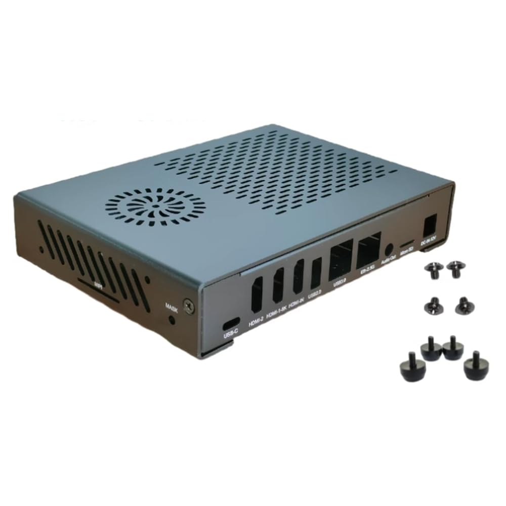 FriendlyELEC CM3588 NAS Kit Metal Case with Custom-Made Aluminum Material