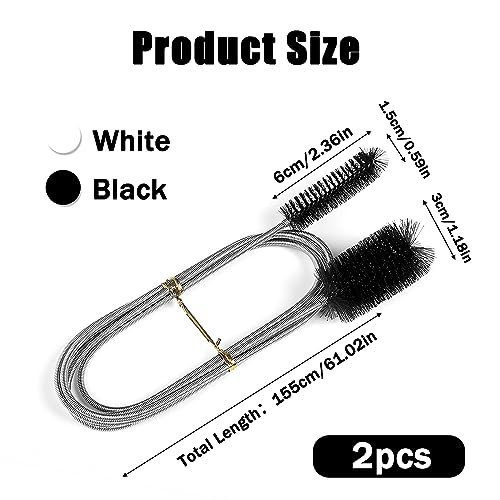 2 Pezzi Acquario Flessibile Doppia 1550 x 60 x 30