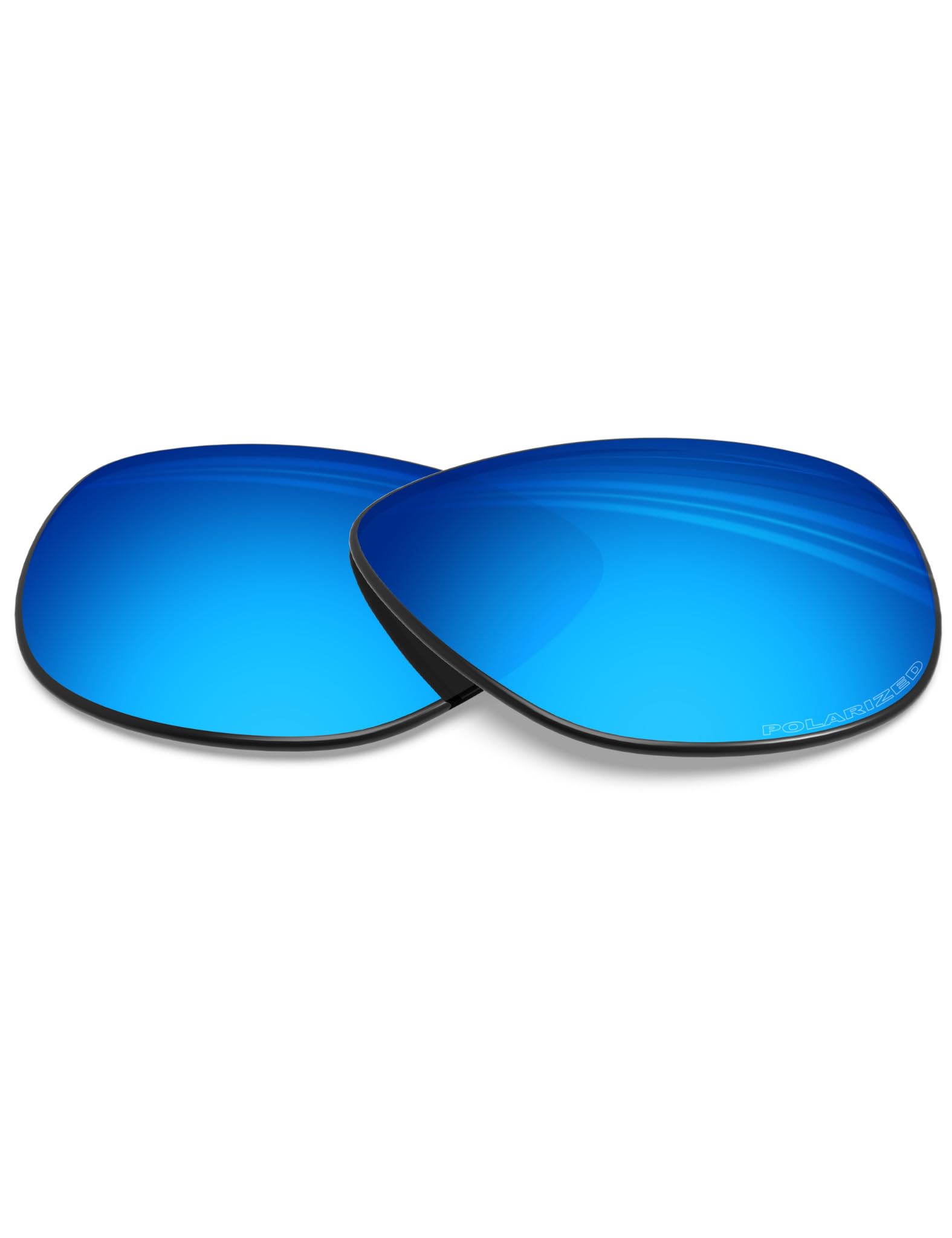 BlazerBuck Anti-salt Polarized Replacement Lenses for Oakley Frogskins OO9013 - Ice Blue