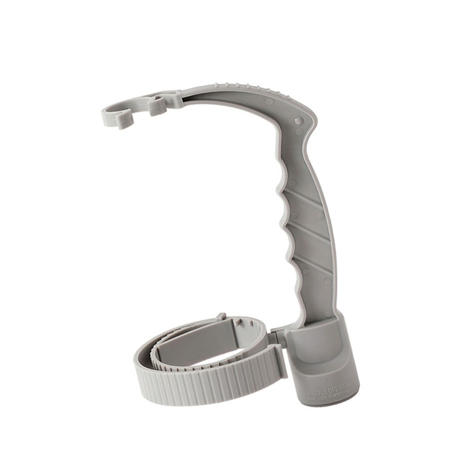 Tsophreniq Grey Accuracy Flows Control Beverage Bottle Handle With Built In Opener And Nonslip Grip For Kitchen Pubs Use Beverage Bottle Pour Handle With Built In Opener