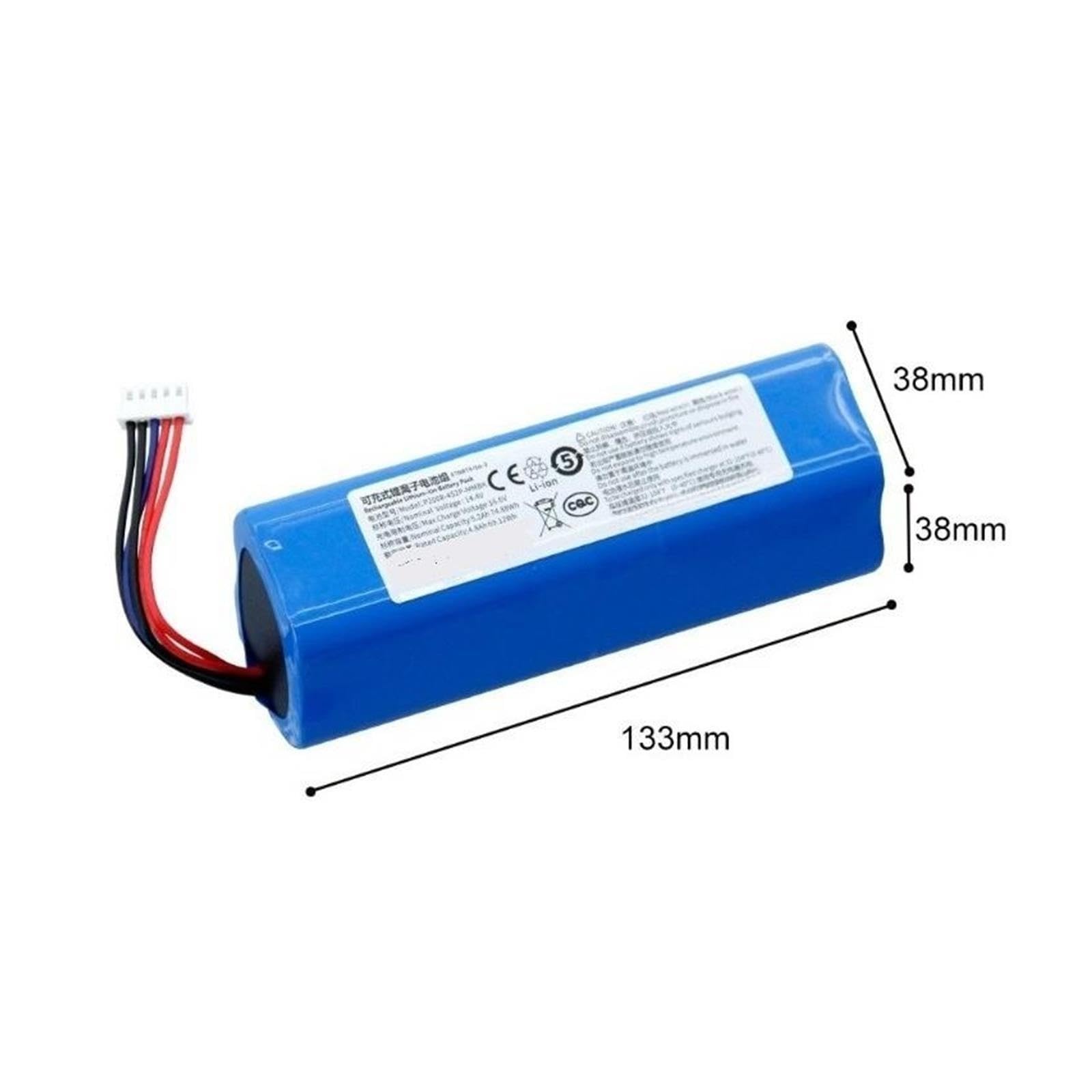Batteria For Aspirapolvere, Compatibile Con Deebot, X1 T5 T8 T9