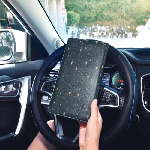 Organizador para carro de cuero miniatura 7