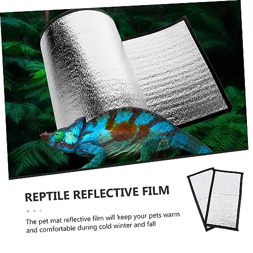 Alfombrillas térmicas para reptiles 2 piezas resistencia invierno miniatura 3