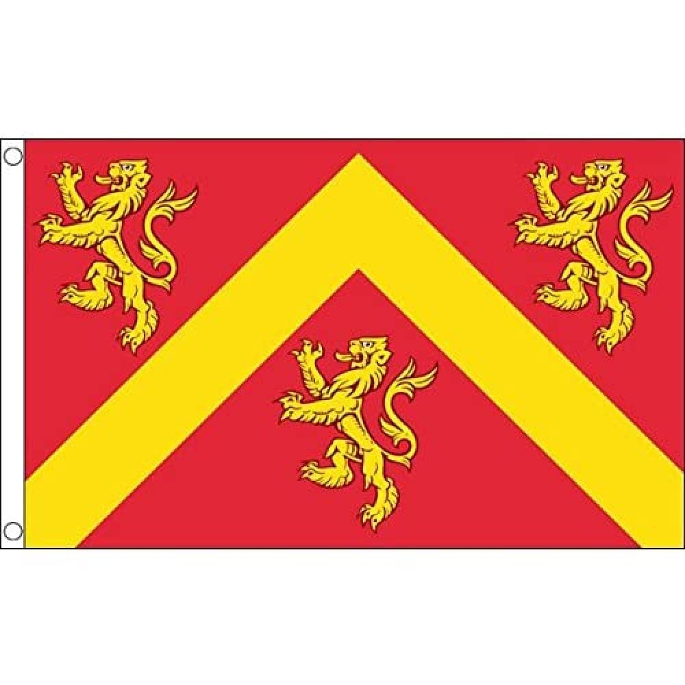 AZ FLAG - Anglesey County Flag - 3x5 Ft - 100D Polyester Anglesey Banner with Two Metal Grommets - Fade Resistant - Vivid Colors - 3' x 5' Feet - 150x90 Cm