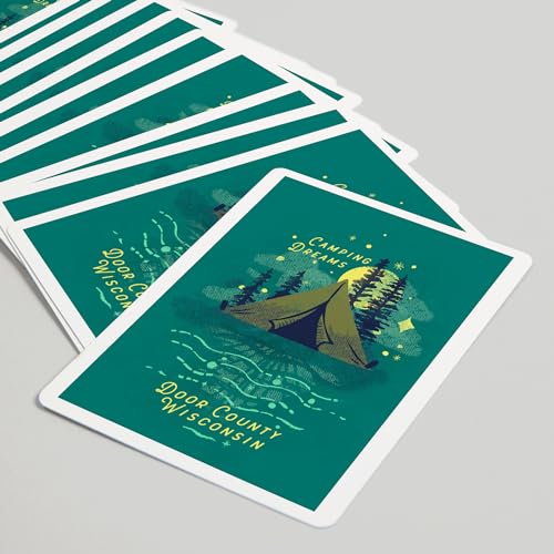 Baraja Poker Door County Lake Life 52 Cartas miniatura 5