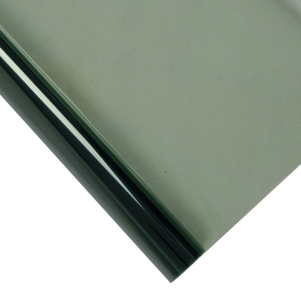 99% Anti UV Nano Ceramic Car Front Windshield Film Heat Control Sun Blocking Solar Tint Film for Car Rear Side Window, 20Inch X 60Inch, 70% VLT Light Green