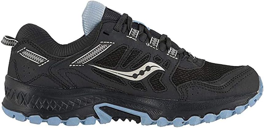 Saucony womens Sneaker 8.5 Black/Light Blue