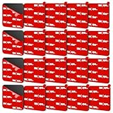 URAQT 3M VHB 5930 Doppelseitiges Klebeband Montageband 30 x 30mm, 20St Universelles Doppelseitiges Klebepads aus extra starkem Acrylschaum, wasser & temperaturbeständig für Autos, Häusern und Büros