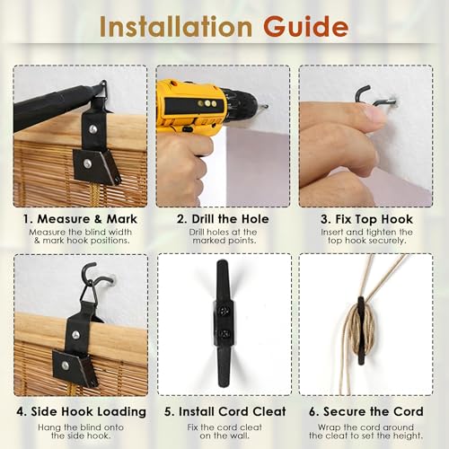 Image of Story@Home Bamboo Blinds for Balcony W 3 ft x H 5 ft (Pack of 2) Rope Mechanism Roll Up Down Bamboo Shade for Sunlight, Dust Protection Window Chick Blinds for Balcony - Beige