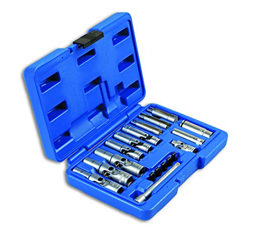 Glow Plug Socket Set 18pc pour extraire les bougies sans coincer - 4