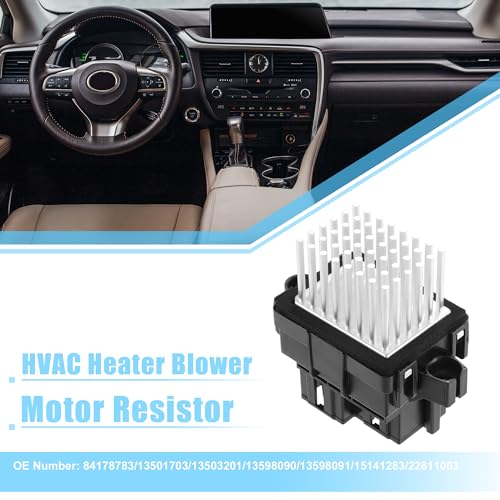 Image of ACROPIX HVAC Heater Blower Motor Resistor Temp Control Regulator Module Fit for Chevy Suburban 2500 2007-2013 No.84178783 /13501703 /13503201 - Pack of 1