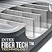 Intex Queen Comfort-Plush Luftbett mit Fiber-Tech RP, aufgeblasene Größe: 152 cm x 203 cm x 46 cm (64414ND)