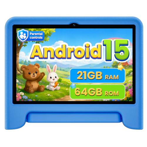 WXUNJA Android 15 Kids Tablet