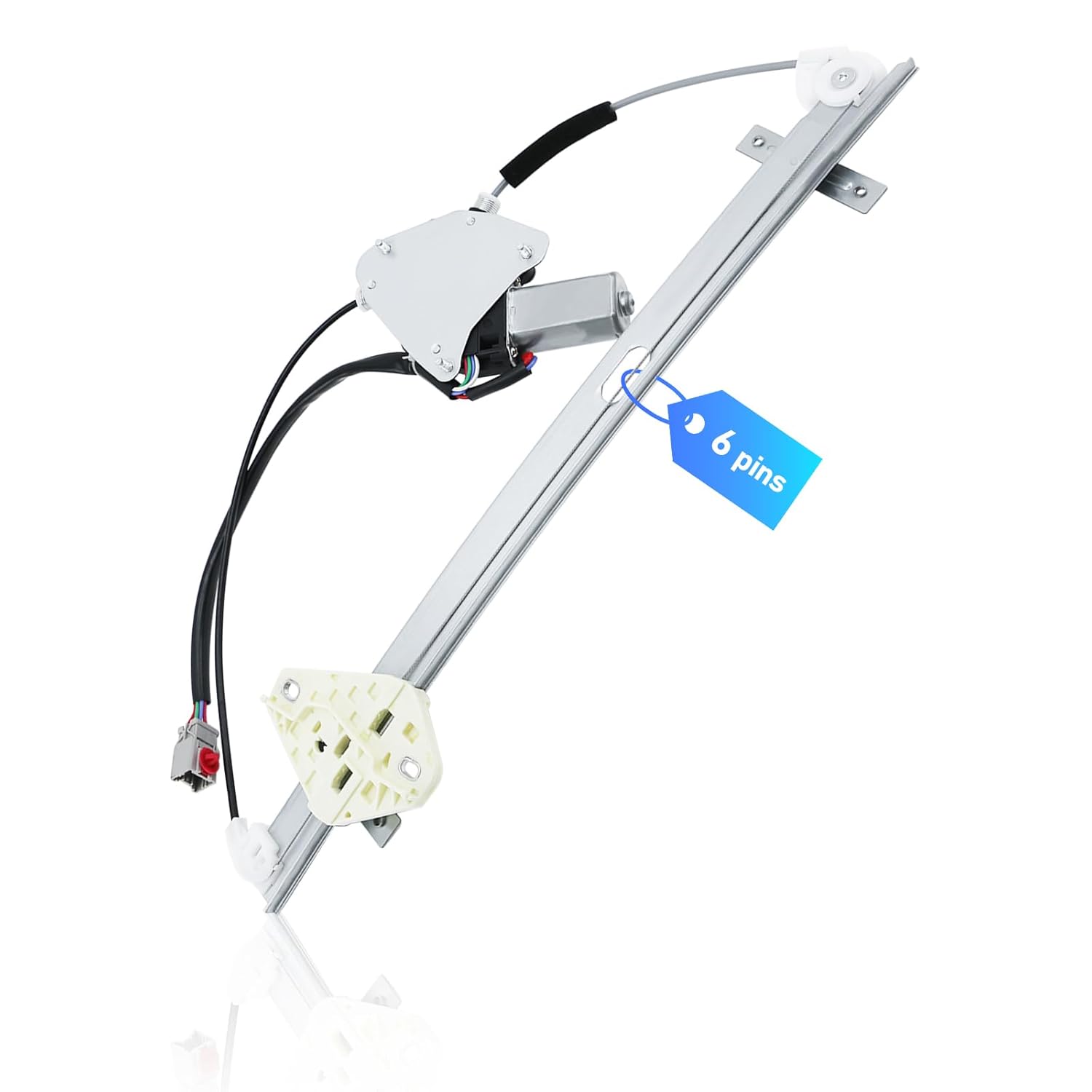 741-302 Front Driver Left Side Power Window Regulator with Motor Assembly Compatible with Honda CRV 2002 2003 2004 2005 2006, 72250-S9A-A02 741-302 660114