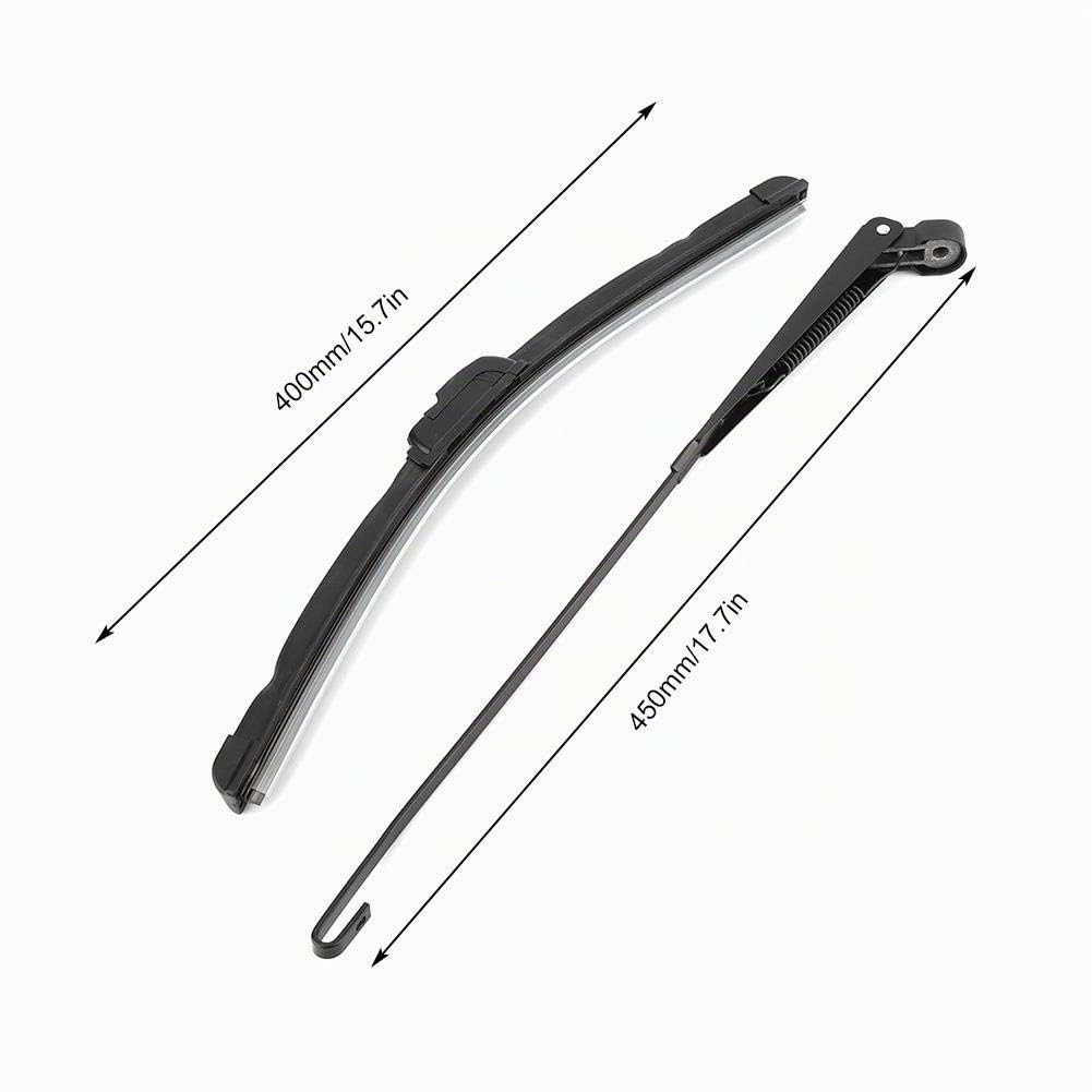 Qii lu UTV Spazzola tergicristallo manuale manuale, spazzola tergicristallo universale